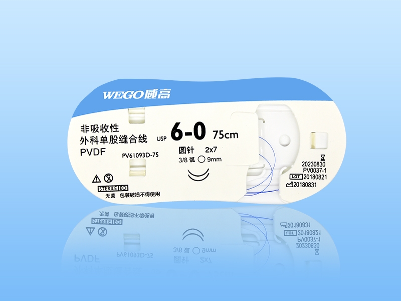 非吸收性外科單股縫合線（PVDF）